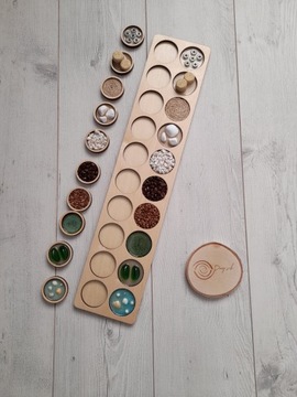 Сенсорный сортировщик, развивающая доска, деревянный пазл Монтессори.