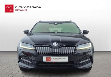 Skoda Superb III Kombi Plug-In Hybrid 1.4 TSI Plug-In-Hybrid 218KM 2021 Skoda Superb 1.4IV 218KM Plug-in Hybrid DSG SportlinePakiety Bezwypadek Al, zdjęcie 7