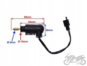 ЭЛЕКТРОМАГНИТНЫЙ ДРОССЕЛЬНЫЙ КЛАПАН PIAGGIO