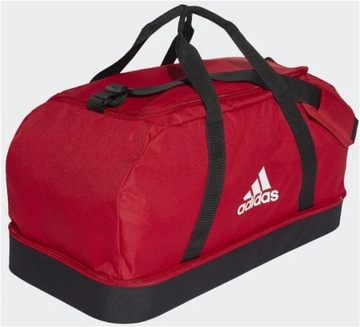 Adidas Tiro Duffel Bag Bottom Compartment M, czerwony, czarny