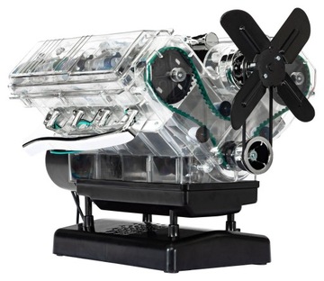 СКЛАДНАЯ МОДЕЛЬ ДВИГАТЕЛЯ V8 ИДЕАЛЬНО В ПОДАРОК