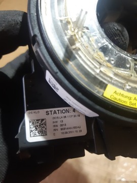 AUDI A4 B8 РЕМЕНЬ СУМКИ ДАТЧИК УГЛА ПОРУЛЯ ПОДУШКА БЕЗОПАСНОСТИ 8K0953568F