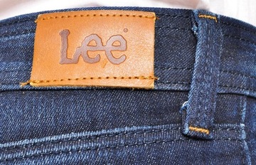 LEE spodenki NAVY jeans TOXEY SHORT _ W27