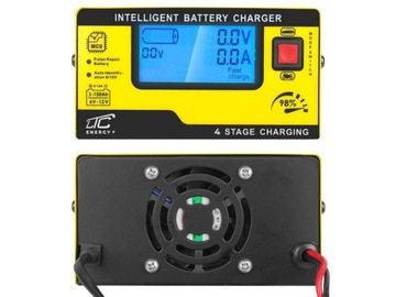 Автоматическое зарядное устройство, микропроцессорный выпрямитель 6В/12В 15А LTC 1202