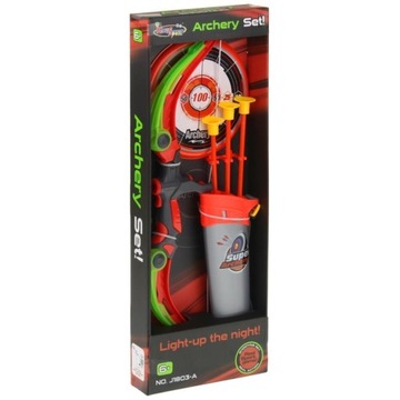 Светодиодный светящийся лук для стрельбы из лука, стрелы, щит