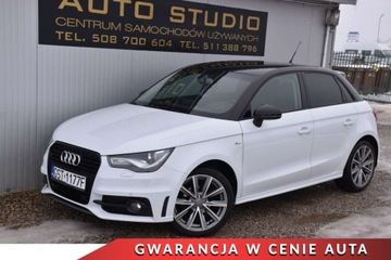 Audi A1 I Hatchback 3d 1.2 TFSI 86KM 2014 Audi A1 Sportback S-LINE LedXenon Duza-Nawigacja Parktronic(przodtyl) Temp, zdjęcie 35