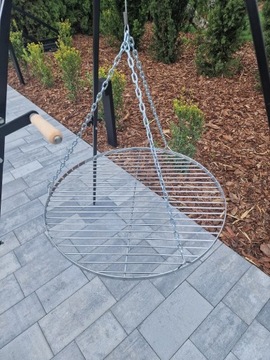 ПРОВЕРЕННЫЙ ГРИЛЬ 180 С РУЧКОЙ, РЕШЕТКА 70 СМ, НЕРЖАВЕЮЩАЯ