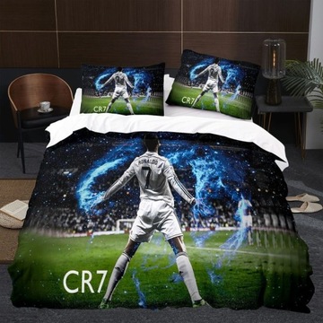 KOMPLET POŚCIELI Cristiano Ronaldo 140x200 3CZ