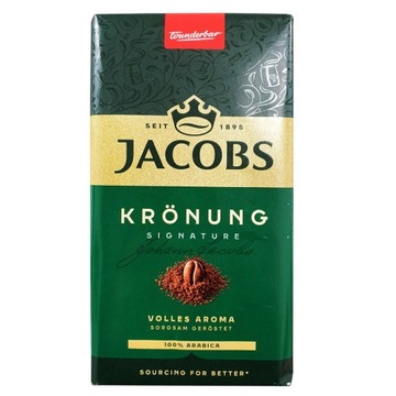 Jacobs Kronung 500g kawa mielona import