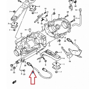 SENZOR REDUKTOR SUZUKI JIMNY 1.3 1.5 37630-76J20