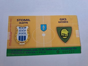 STOMIL OLSZTYN - GKS KATOWICE 12-08-2000