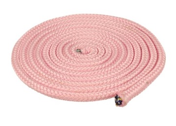 Плетеная веревка 8 мм, полипропиленовая сердцевина, 25 м, розовая M.