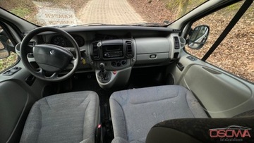 Renault Trafic II Kabina 2.0 dCi 115KM 2010 Renault Trafic long Kamper 2.0dci lozko lodowka kuchenka ,tv 2x markiza z, zdjęcie 14