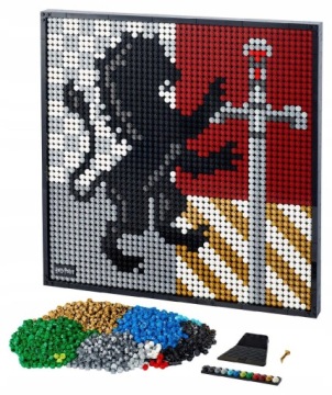 LEGO ART BLOCKS 31201 ГАРРИ ПОТТЕР ХОГВАРТС ГЕРБЫ