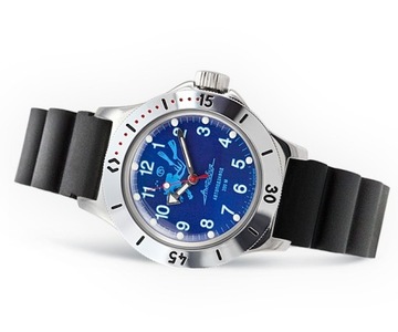 ZEGAREK VOSTOK AUTOMAT AMPHIBIA NUREK 120656 BLUE