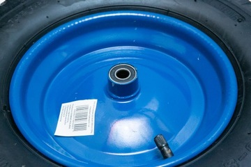 Колесо для тачки надувное 40см 2ПР 4.00-8 + ОСЬ