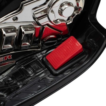 МОТОЦИКЛ BABY MIX RACER С КРАСНО-ЧЕРНЫМ АККУМУЛЯТОРОМ