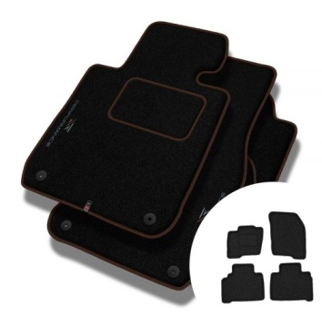 Velurové koberce Performance pro Ford S-max II 2010-2019
