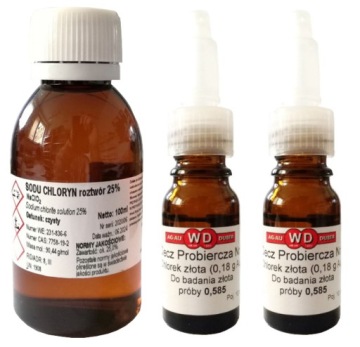 MMS PURE Хлорит натрия + 2x ХЛОРИДА ЗОЛОТА 0,18 г Au