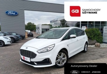 Ford S-Max II Van Facelifting 2.0 EcoBlue 150KM 2020 Ford S-Max 2.0 EcoBlue 150KM Automat Titanium SalonPL SerwisASO Iwl. FV23