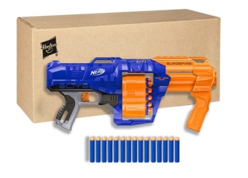 ПИСТОЛЕТ NERF N-STRIKE ELITE SURGEFIRE + АКСЕССУАРЫ
