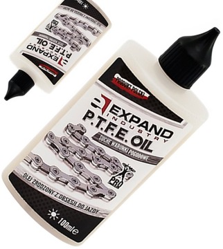 EXPAND P.T.F.E 100 ML TEFLONOWY SMAR DO ŁAŃCUCHA WARUNKI SUCHE OLIWKA PTFE