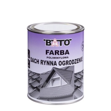 FARBA NA DACH OCYNK ALUMINIUM BATO CZARNY RAL 9005