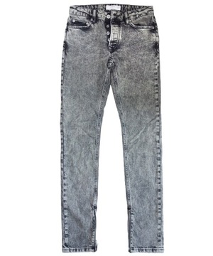 Spodnie jeansowe skinny TOPMAN r W28/L32