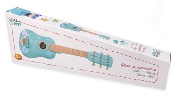 AdamToys Ukulele Gitara dla dzieci Zwierzęta leśne