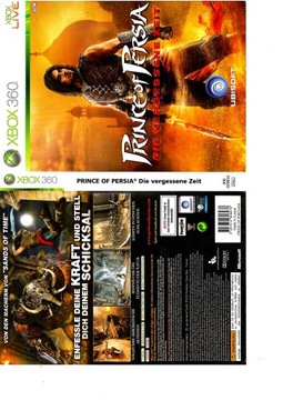 XBOX 360 ПРИНЦ ПЕРСИИ ЗАБЫТЫЕ ПЕСКИ