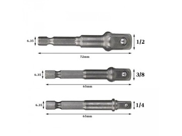 Адаптеры торцевых ключей для отверток