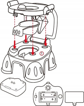 Интерактивный ИГРОВОЙ ГОРШОК с музыкальной шкатулкой 3в1 ТУРИСТИЧЕСКИЙ СТЕНД МАТАДИ