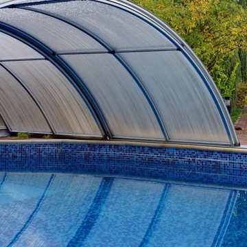 Сотовый поликарбонат 4 мм бесцветный, 210х600 см, УФ Лист поликарбоната для кровли