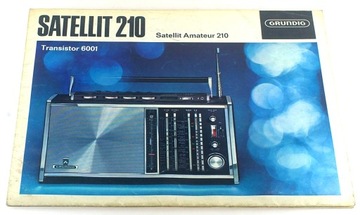 ПОСТЕР ПРОСПЕКТА GRUNDIG SATELLIT 210 1970 ГОДА