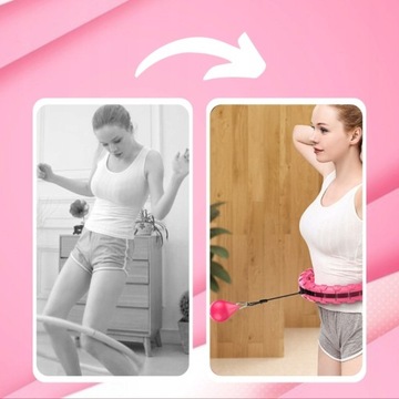 HULA HOP ODCHUDZAJĄCE Z WYPUSTKAMI MASAŻEREM SMART