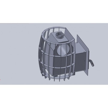 Дровяная банная печь BARREL 12