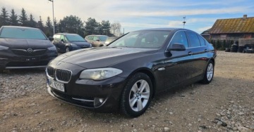BMW Seria 5 F10-F11 Touring Facelifting 518d 150KM 2013 BMW Seria 5 2.0 d skora heda-up nawigacja 2.0 Diesel 150KM, zdjęcie 18