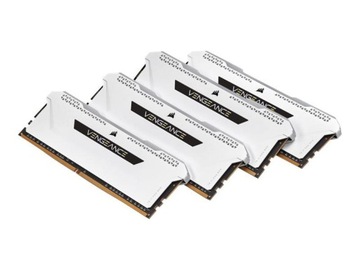 CORSAIR DDR4 32 ГБ 2x16 ГБ 3200 МГц DIMM CL16 VENGEANCE RGB Pro SL Белый 1,35 В