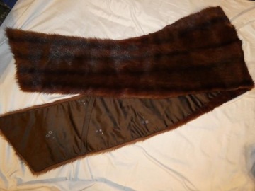 мех норки НОРКОВЫЙ ВОРОТНИК 184 см воротник из норки