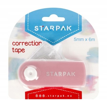KOREKTOR W TAŚMIE 5 MM 6 M STARPAK 507202