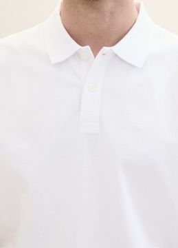 Tom Tailor Basic Polo With Contrast - White 1