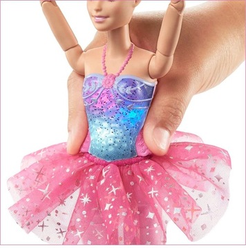 LALKA BARBIE BALETNICA MAGICZNE ŚWIATEŁKA lalka balerina