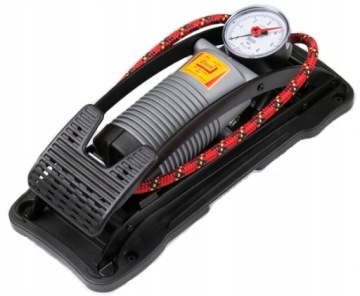 POMPKA NOŻNA START SAMOCHODOWA TRAPER Z MANOMETREM