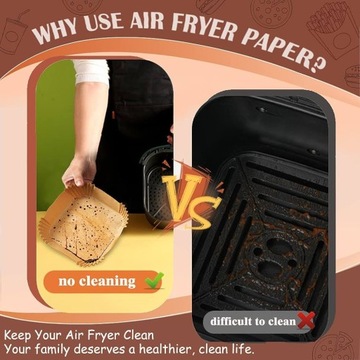 БУМАГА ДЛЯ ВЫПЕЧКИ ДЛЯ ФРИТЮРНИЦЫ