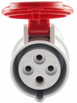 Адаптер питания REDUCER 16A/5P на 16A/4P