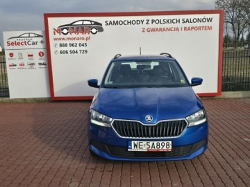 Skoda Fabia III Kombi Facelifting 1.0 TSI 95KM 2021 Skoda Fabia AMBITION 1.0 TSI 95KM Salon Polska Serwis Zamiana FV 23%, zdjęcie 10