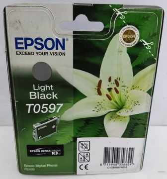 Tusz Epson T0597 Light Black C13T05974010 10.2011