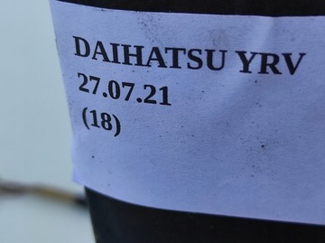 ZRCÁTKO PRAVÉ PŘEDNÍ CHRÓM DAIHATSU YRV 1.3