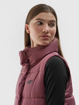 4F ЖЕНСКИЙ ДЛИННЫЙ ПУХОВЫЙ ЖИЛЕТ