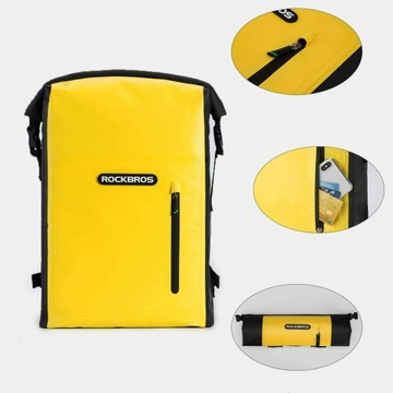100% водонепроницаемый рюкзак ROCKBROS 25L AS-032BL